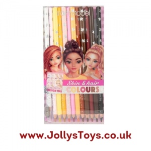 Top Model Skin & Hair Colouring Pencils
